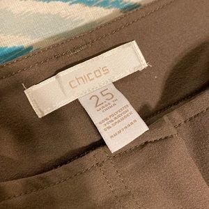 Chico’s cargo dress pants